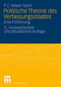 Produktbild: Politische Theorie des Verfassungsstaates