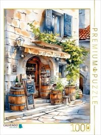 Produktbild: CALVENDO Puzzle Ein h&uuml;bscher Weinladen im Herzen der Altstadt von Dubrovnik | 1000 Teile Lege-Gr&ouml;&szlig;e 64x48cm Foto-Puzzle f&uuml;r gl&uuml;ckliche Stunden