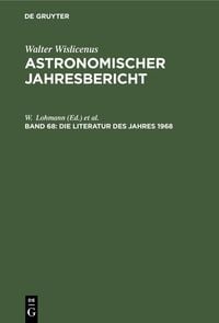 Produktbild: Die Literatur des Jahres 1968