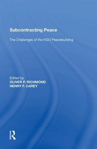 Produktbild: Carey, H: Subcontracting Peace