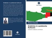 Produktbild: Einblicke in sambische Kulturen