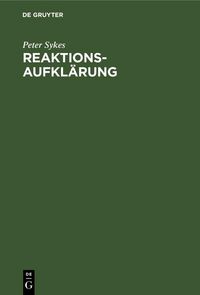 Produktbild: Reaktionsaufkl&auml;rung