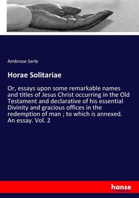 Produktbild: Horae Solitariae