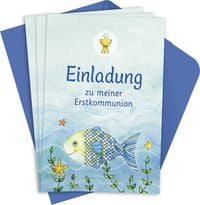 Produktbild: Der Wunschfisch. Einladungskarten zur Erstkommunion