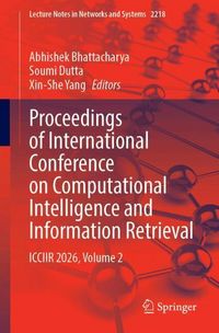 Produktbild: Proceedings of International Conference on Computational Intelligence and Information Retrieval