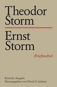 Produktbild: Theodor Storm &ndash; Ernst Storm
