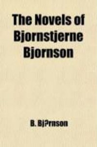 Produktbild: The Novels of Bjornstjerne Bjornson (Volume 9)