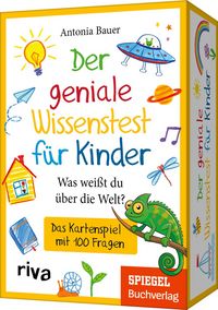 Produktbild: Der geniale Wissenstest f&uuml;r Kinder &ndash; Was wei&szlig;t du &uuml;ber die Welt?