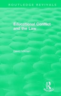 Produktbild: Milman, D: Educational Conflict and the Law (1986)