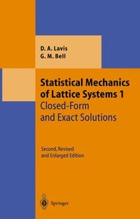 Produktbild: Statistical Mechanics of Lattice Systems