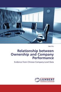Produktbild: Relationship between Ownership and Company Performance