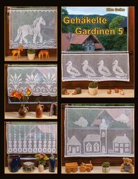 Produktbild: Geh&auml;kelte Gardinen 5