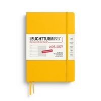Produktbild: Wochenkalender & Notizbuch Medium (A5) 2027, 18 Monate, Sunflower, Deutsch