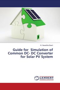 Produktbild: Guide for Simulation of Common DC- DC Converter for Solar PV System