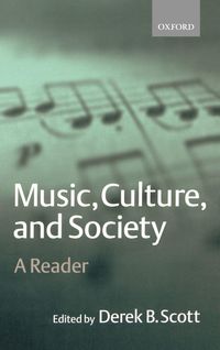 Produktbild: Music, Culture, and Society