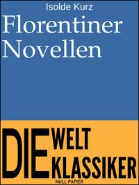 Produktbild: Florentiner Novellen