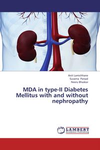 Produktbild: MDA in type-II Diabetes Mellitus with and without nephropathy