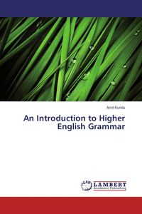 Produktbild: An Introduction to Higher English Grammar