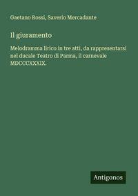 Produktbild: Il giuramento