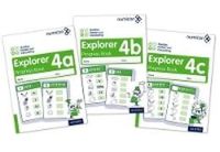 Produktbild: Numicon: Number, Pattern and Calculating 4 Explorer Progress Books ABC (Mixed pack)
