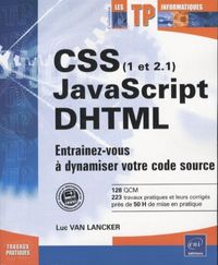 Produktbild: CSS (1 et 2.1), Javascript, DHTML