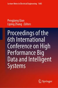 Produktbild: Proceedings of the 6th International Conference on High Performance Big Data and Intelligent Systems