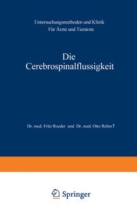Produktbild: Die Cerebrospinalfl&uuml;ssigkeit