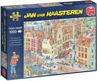 Bild vom Artikel Jumbo 20041 - Jan van Haasteren, Das fehlende Puzzleteil, Comic-Puzzle, 1000 Teile vom Autor 