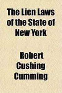 Produktbild: The Lien Laws of the State of New York