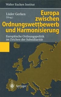 Produktbild: Europa zwischen Ordnungswettbewerb und Harmonisierung