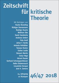 Produktbild: Zeitschrift f&uuml;r kritische Theorie / Zeitschrift f&uuml;r kritische Theorie, Heft 46/47 (2018)