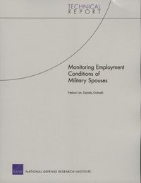 Produktbild: Monitoring Employment Conditions of Military Spouses