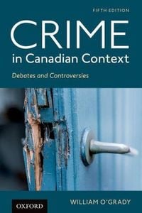 Produktbild: Crime in Canadian Context