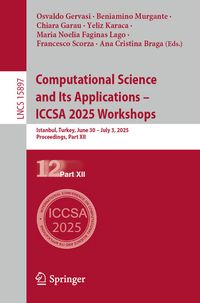 Produktbild: Computational Science and Its Applications &ndash; ICCSA 2025 Workshops