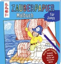 Produktbild: Zauberpapier Malbuch f&uuml;r Jungs