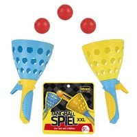 Produktbild: Idena Fangballspiel XXL 2er Set mit 3 B&auml;llen mehrfarbig 5 Teile