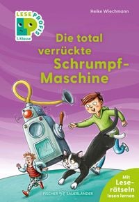 Produktbild: Leseprofis &ndash; Die total verr&uuml;ckte Schrumpf-Maschine, 1. Klasse
