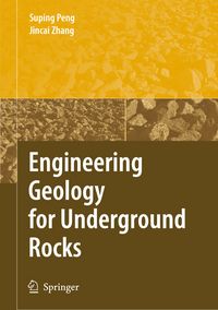 Produktbild: Engineering Geology for Underground Rocks