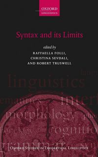 Produktbild: Syntax and Its Limits