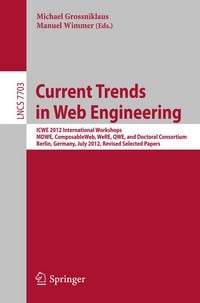 Produktbild: Current Trends in Web Engineering