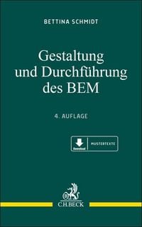 Produktbild: Gestaltung und Durchf&uuml;hrung des BEM