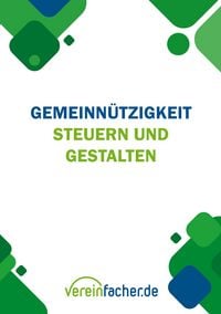 Produktbild: Gemeinn&uuml;tzigkeit - Steuern und gestalten