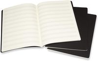 Moleskine Musik Cahier, 3er Set, Kartoneinband