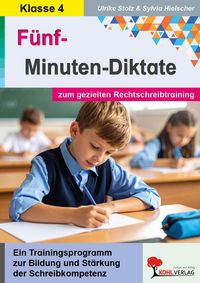 Produktbild: 5-Minuten-Diktate zum gezielten Rechtschreibtraining / 4. Schuljahr