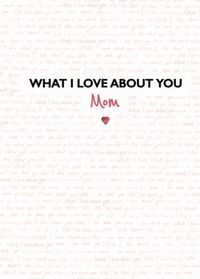 Produktbild: What I Love about You: Mom