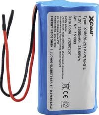 Produktbild: XCell Spezial-Akku 2x 18650 Li-Ion 7.4V 3500