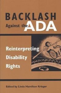 Produktbild: Backlash Against the ADA