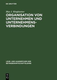 Produktbild: Organisation von Unternehmen und Unternehmensverbindungen