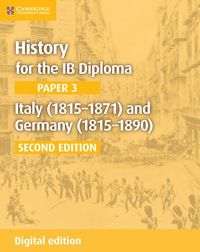 Produktbild: History for the IB Diploma Paper 3 Italy (1815-1871) and Germany (1815-1890) Digital Edition