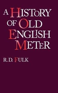 Produktbild: A History of Old English Meter